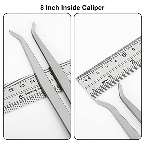 Acrux7 ODUS-SPRING CALIPER 3Pcs 8 Inch Long Spring Caliper Set, Carbon Steel Outside Divider Caliper Compass thumb #4