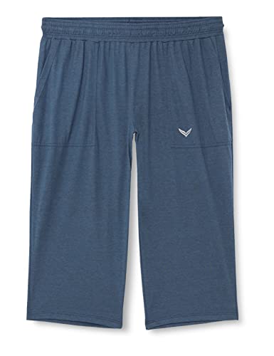 Trigema Herren 637291 3/4 Hose, Jeans-Melange, XXL EU
