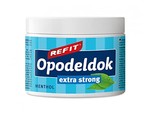REFIT® Opodeldok Extra Stark XXL 500 ml - Extra Schmerzgel - Bewährte Kräuter & erfrischendes Menthol - Lavendel- & Rosmarinextrakte - für Rücken, Muskeln & Gelenke
