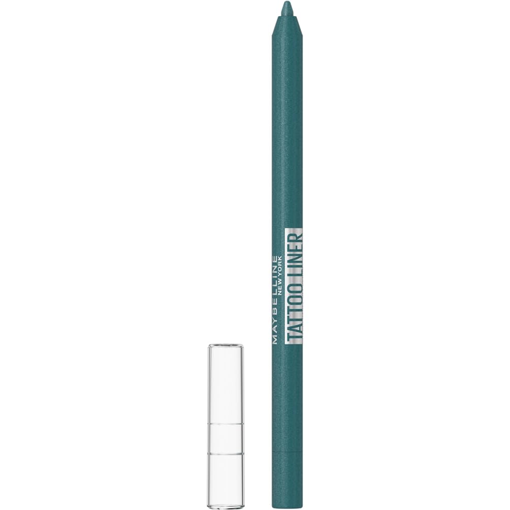 Crayon Gel Yeux Waterproof Maybelline - Effet Tatouage 36h - Teinte Blue Disco