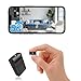 XNJ Mini Kamera, 4K Innenüberwachungskamera 5G WLAN, 180° drehbarem Objektiv automatische Nachtsicht, Bewegungserkennung, Fernüberwachung für Babys, Haustiere und das Zuhause