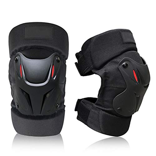 AKT Rodilleras de Moto Protección de Rodilla Guardia Conjunta Equipo de Protección...