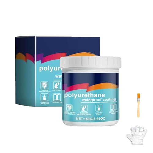Recubrimiento impermeable de poliuretano Detroitrain, nuevo recubrimiento impermeable de poliuretano 2025, revestimiento ecológico para reparación de fugas para baño, ducha (blue, 1pcs)