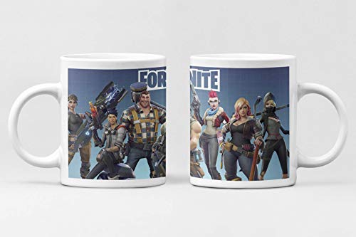 Desconocido Taza Fornite. Taza cerámica de café para niños y niñas