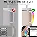 6 Colors LED Light-Up Tumbler Handle for Stanley 40oz/30oz, Comfortable Water Bottle Handle for Stanley Tumbler-Compatible with 40oz Stanley Cup Accessories, Use for Outdoor, Party, Home (Rose Quartz)