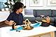Hot Wheels Monster Trucks Stunt Reifen Spielset, enthält 3 Monster Trucks und 3 Fahrzeuge im Maßstab 1:64, Geschenk für Kinder im Alter von 4 bis 8 Jahren, HHY74
