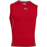 Under Armour UA HeatGear Armour Compression Shirt XL Red