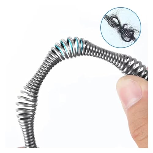 Toilettes bouchées solution avec furet pour perceuse électrique extensible - 3