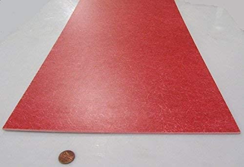 Generic GPO3 Fiberglass Sheet, Red, 1/8" x 24" x 36"