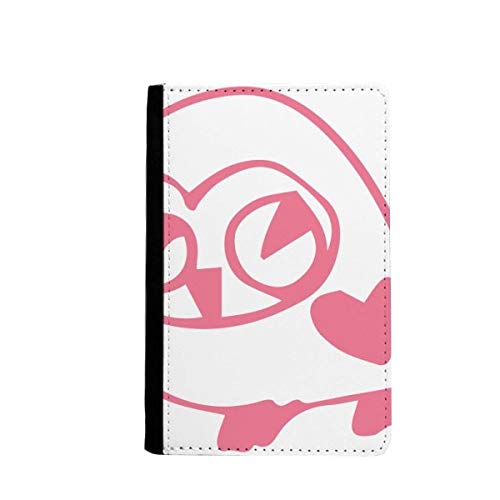 Porte-passeport oiseau étui de protection passeport cœur en cuir