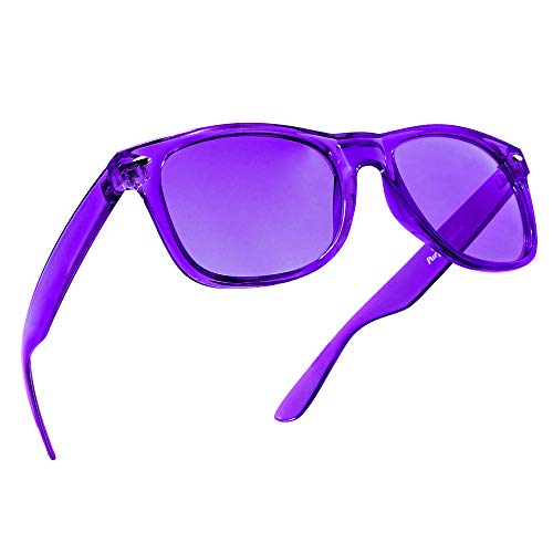 Purple Canyon Indigo Color Therapy Glasses for Chakra & Mood