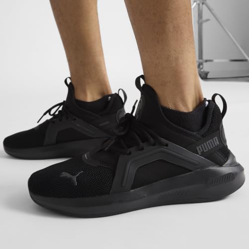 PUMA Unisex SOFTRIDE ENZO 5 Straßen-Laufschuh, Black-COOL Dark Gray, 48 EU – Ansicht 2