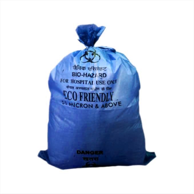 ECO-Friendly Blue Garbage Bags, 20 x 24 inches, Pack of 50 pcs-image-22