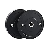 Bumper Weight Plates Pair 10kg Plates Only