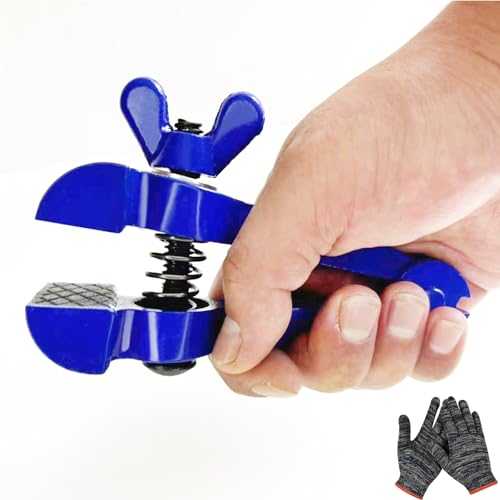 Image of MYTEC Hand Vise, Portable Handheld Vise, Household Mini Vice, Cutting Sanding Drilling DIY Tools (Jaw width: 1.6" Medium)