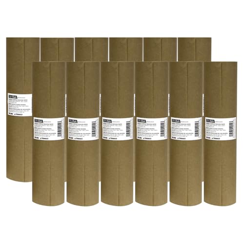 Trimaco 12Rolls of 12 x 180 GP12 Easy Mask Brown General Purpose Masking Paper
