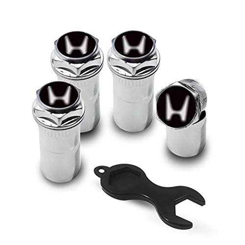 Tampa Bico Pneu Válvula Antifurto Cromado HRV Preto