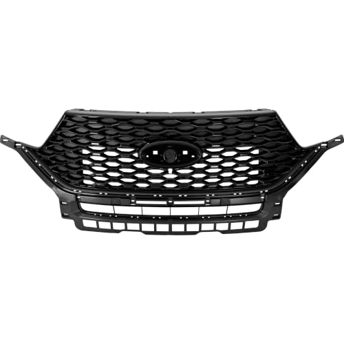 Image of Garage-Pro Grille Assembly For Ford Explorer 2021-2024 Textured Black