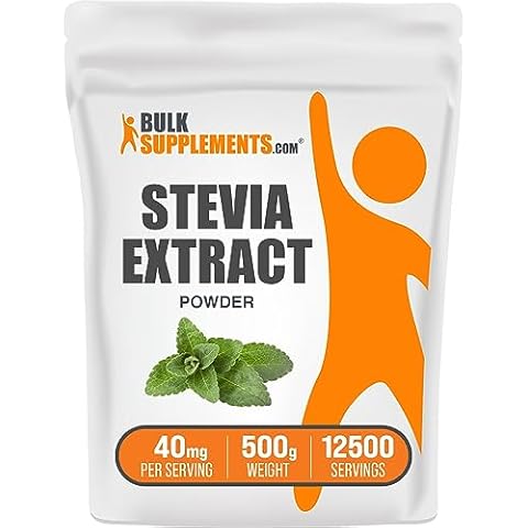BulkSupplements.com Stevia Extract Powder Cover