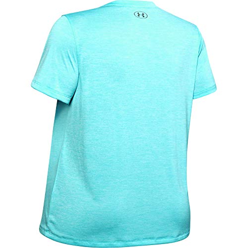 Image of Under Armour Plus Size Tech Solid Short Sleeve V-Neck