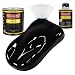 Restoration Shop - Complete Quart Kit - Jet Black (Gloss) Acrylic Enamel Single Stage Car Auto Paint