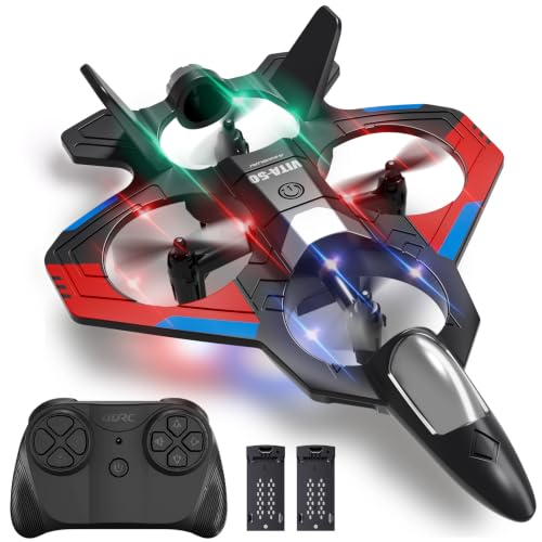 Image of 4DRC RC Planes Remote Control Airplanes for Kids, Foam Remote Control Planes for Kids Adults Beginners, Remote Control Helicopter Fighter Jet Drones for Kids Adults, 360 Flip Easy to Fly