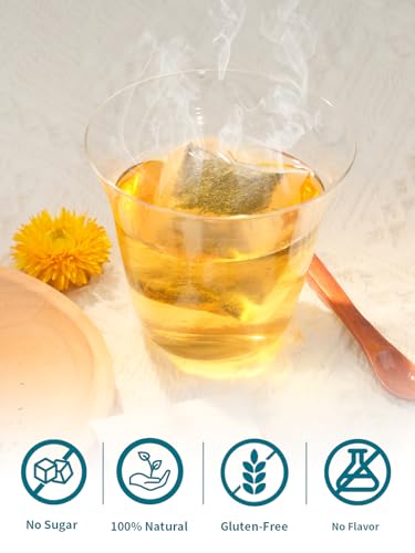 Image of TeeLux Lemon Balm Tea Bags, Pure & Natural Lemon Balm Herbal Tea, Lemony & Citrusy Flavor, Caffeine Free, 100 Count