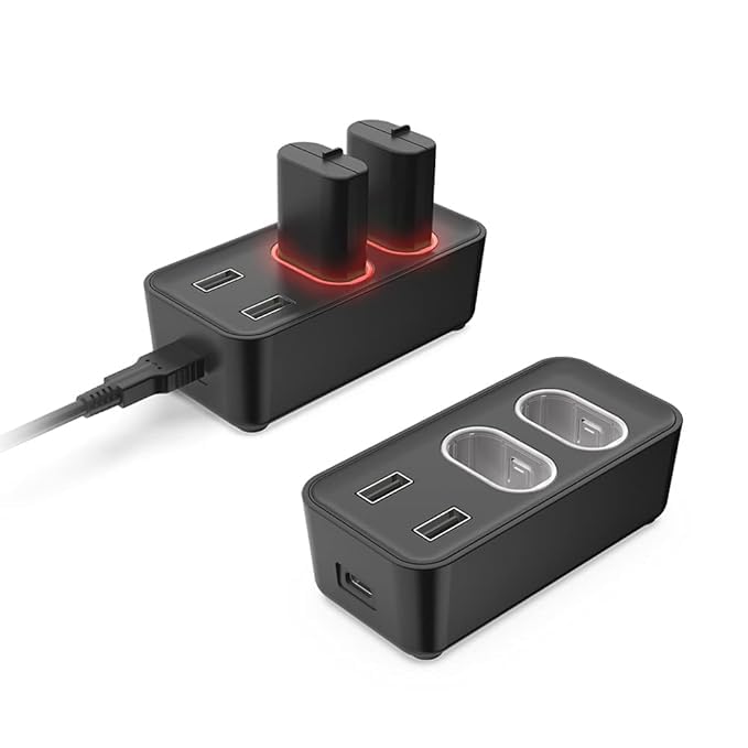 GENERIC Rechargeable Battery Pack with USB Charging Dock for Xbox One/Xbox One Slim/Xbox One Elite Controller, Xbox Series S X Controller-image-7