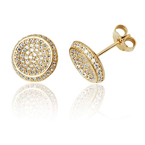 Boucles d'oreilles argent 925 et zirconium WJS21737 pour femme