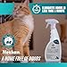 Nexkan Stain & Odor Eliminator for Pets and Home-Spray-Strong Odors-Liter Deodorizer-for Urine-Poop-Carpet Cleaner-Smell Remover-Absorber-Color Safe-Natural Scent Neutralizer for Dogs & Cats- 28 oz.