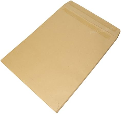 [Pack of 250] Envelopes 16x12" Manilla Plain 115gsm Self Seal Large 408mm x 303mm Brown Envelope Pack