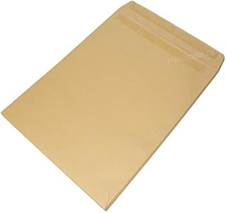 [Pack of 250] Envelopes 16x12" Manilla Plain 115gsm Self Seal Large 408mm x 303mm Brown Envelope Pack