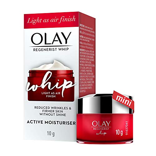 Image of Olay Day Cream Regenerist Microsculpting SPF 30, 50g and Olay Ultra Lightweight Moisturiser: Regenerist Whip Mini Day Cream (non SPF), 10g