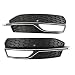 Parachoques Delantero Parrilla Parachoques Delantero Luz De Niebla Cubre Resistente Al Desgaste Rejillas Parrillas Electrochapa Hábil Fabricación Fit For Audi S3 2013-2017 Izquierda Derecha