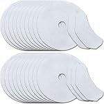 30 Pieces Clothes Dryer Exhaust Filter,Universal Portable Dryer Lint Filter Replacement for Panda//Sonya/