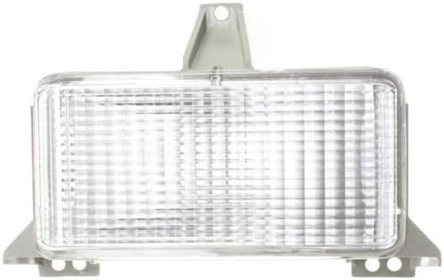 Left or Right Side Parking Light Corner Side Marker Park Lamp Clear Lens For Chevrolet Blazer 1987 1988 with Single Headlights - GM2520122