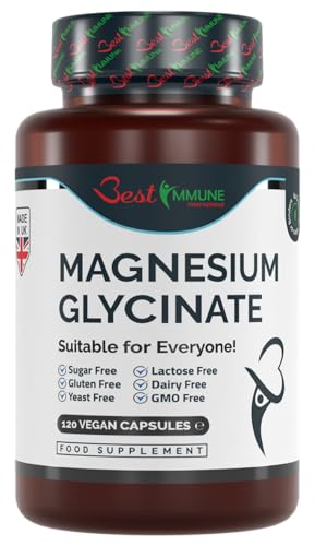 Glicinato de Magnesio 120 Cápsulas Veganas
