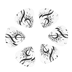 Médiators Guitare 12-Pack Music Symbol Picks Guitare Pour Guitare Électrique Guitare Acoustique Diverses Guitares - Les Beatles, Paul McCartney, John Lennon, RIngo Starr, George Harrison