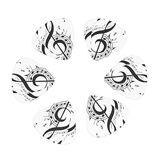 Médiators Guitare 12-Pack Music Symbol Picks Guitare Pour Guitare Électrique Guitare Acoustique Diverses Guitares - Les Beatles, Paul McCartney, John Lennon, RIngo Starr, George Harrison