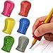 The Pencil Grip Glitter, Universal Ergonomic Training Gripper for Righties and Lefties, 6 Count Assorted Colors (TPG-11206)