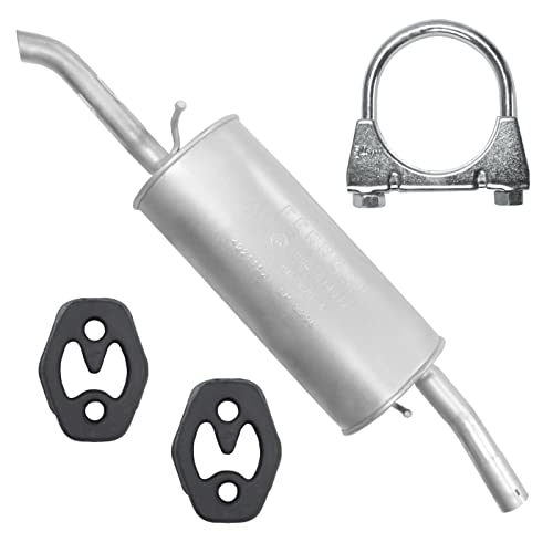 Ferroz Endschalldämpfer Auspuff Endtopf für Ford Fusion JU 1.25 1.4i