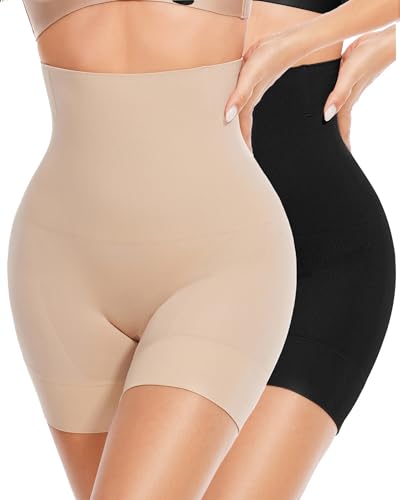 Image of BESTENA Thigh Slimmer Butt Lifter Shapewear Shorts Under Dress