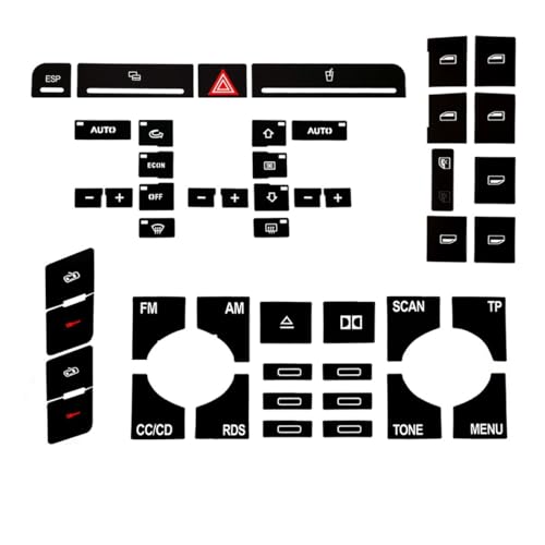 Tableau de bord Audi A4 B6 B7 rafraîchi par cet autocollant ESP