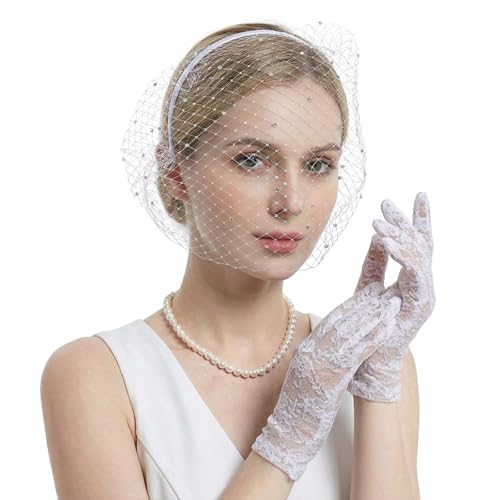 Styquenzer Veil Fascinator Headband