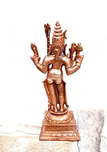 Image of Standing Raja Rajeshwari Murti Idol - 5 in - Pack of 1