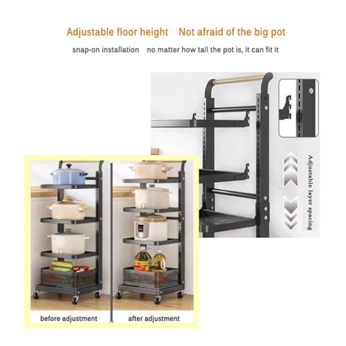 Porte-couvercles de casseroles noir pour optimiser vos placards - 4