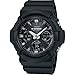 Produktbild Casio Herren Solar Armbanduhr, 52.00mm GehäusegröÃe mit schwarz analog/digital Zifferblatt und schwarz Rubber Strap Armband GAW-100B-1AER