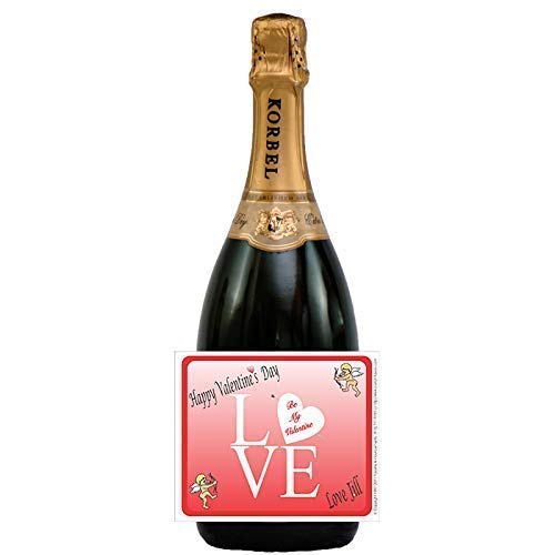 Love Blocks Valentine's Day Labels, Stickers (Set of 24)(L251)