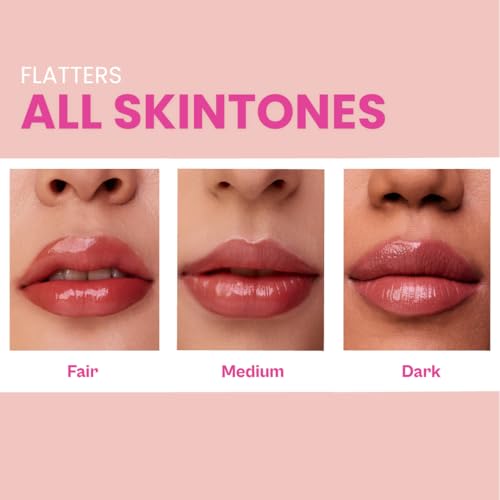Image of Typsy Beauty Glossified Lip Plumer- Bubble Tea | 3-in-1 | Hydrating & Nourishing Lip Balm | Instant Fullness with Lip Plumper | High Shine Lip Gloss | Formulated In Korea | 2.6gm