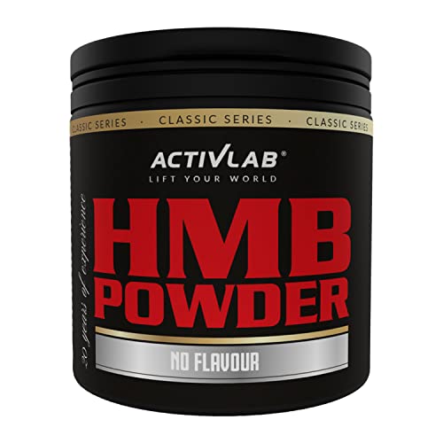 Activlab HMB Powder 200g | 80 Portionen | Muskelmasse aufbauen, Anabolic | Antikatabol, Proteinsynthese | Natürlicher Geschmack | Bodybuilding, Fitness | Inkl. Messbecher